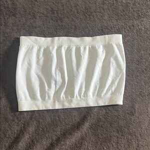 Fashion Nova White Strapless Tube Top